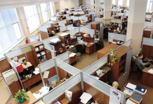 Workplace, Cubicles, Office Environment
