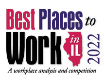 Best places work in IL 2022 award badge