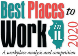 Best places work in IL 2020 award badge