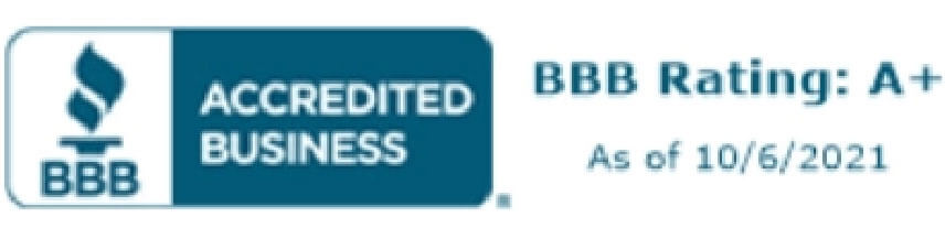 A+ BBB rating  badge