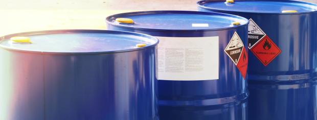 Combustible Liquids Container, Gas Storage, Hazard