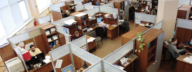 Workplace, Cubicles, Office Environment