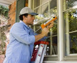 Caulking Window, Window, Home Repairs