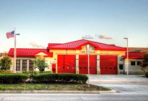 Fire station, fire department