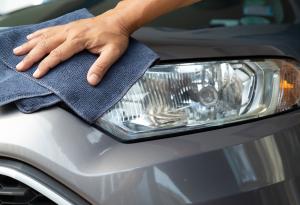 Headlights, Car Maintenance, Towel