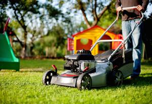 At Home, Curb Appeal, Mowing, Yard Work, Lawn Care, Lawnmower Safety