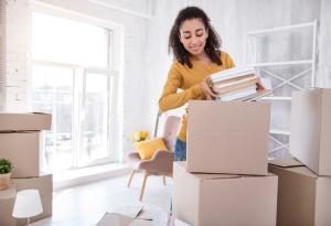 Unpacking, Packing, College Student, Books