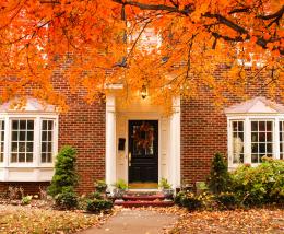 Home, Fall, Autumn, Leaves